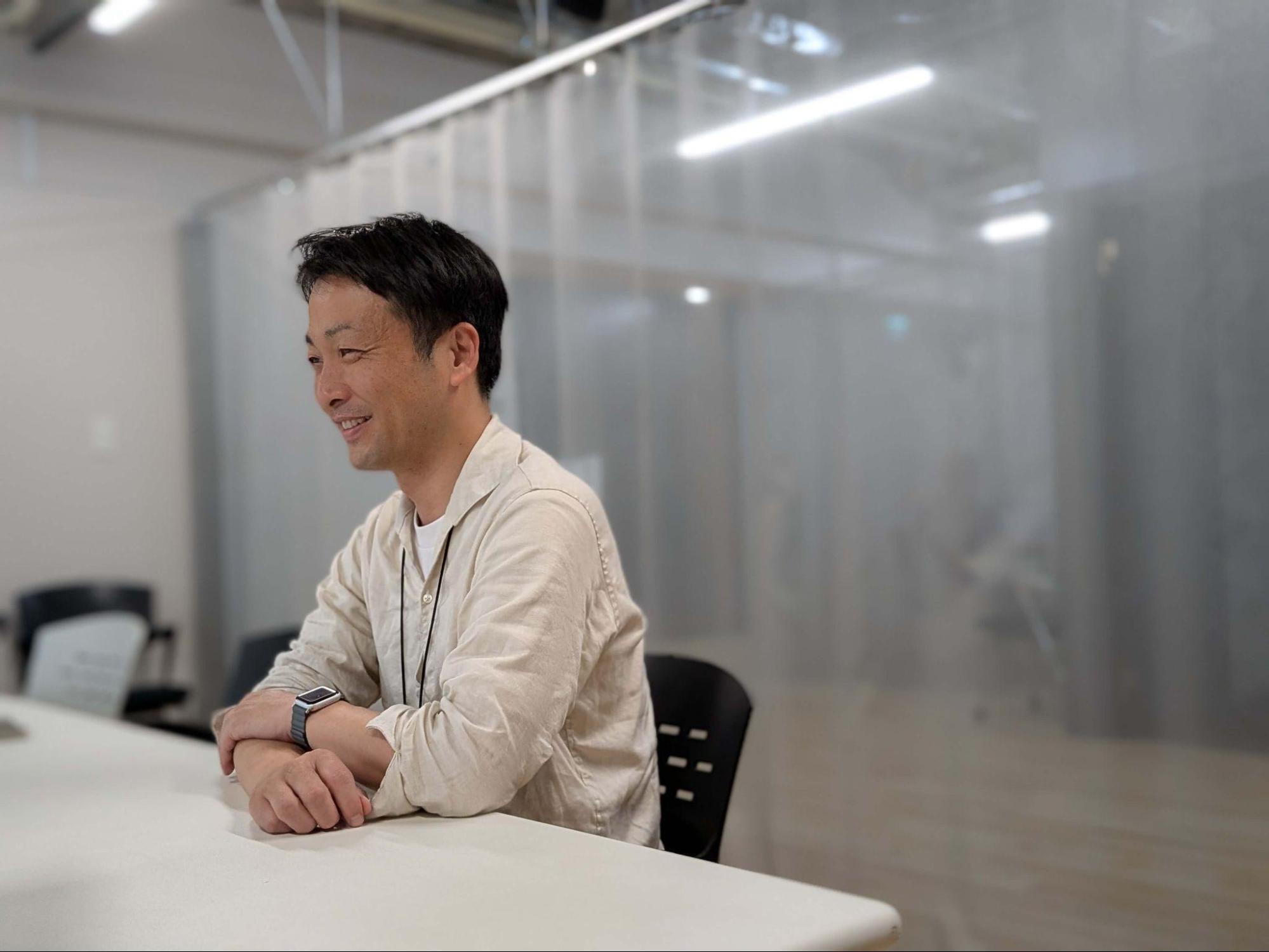 安井建築設計事務所・清原氏へのインタビュー写真１